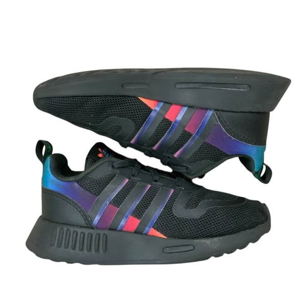 Adidas Zapatos Multix Athletic Shoe - Black/ Multicolor 10K - Picture 2 of 6